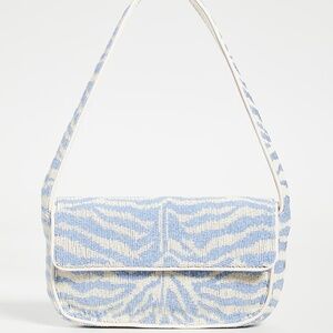 Staud Tommy Bag Blue Zebra